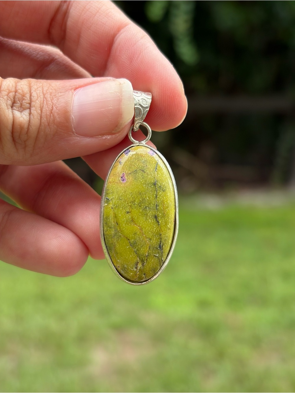 Atlantisite 925 Silver Pendant